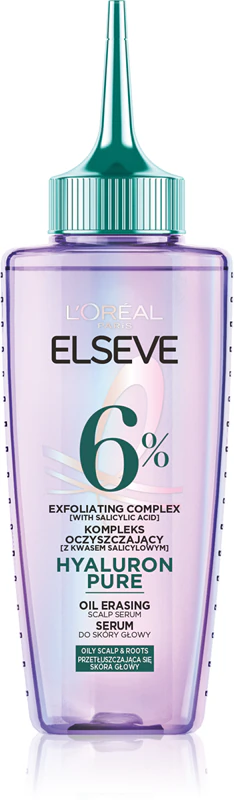 L'Oréal Paris Elseve Hyaluron Pure Diep Reinigend Serum voor de Hoofdhuid