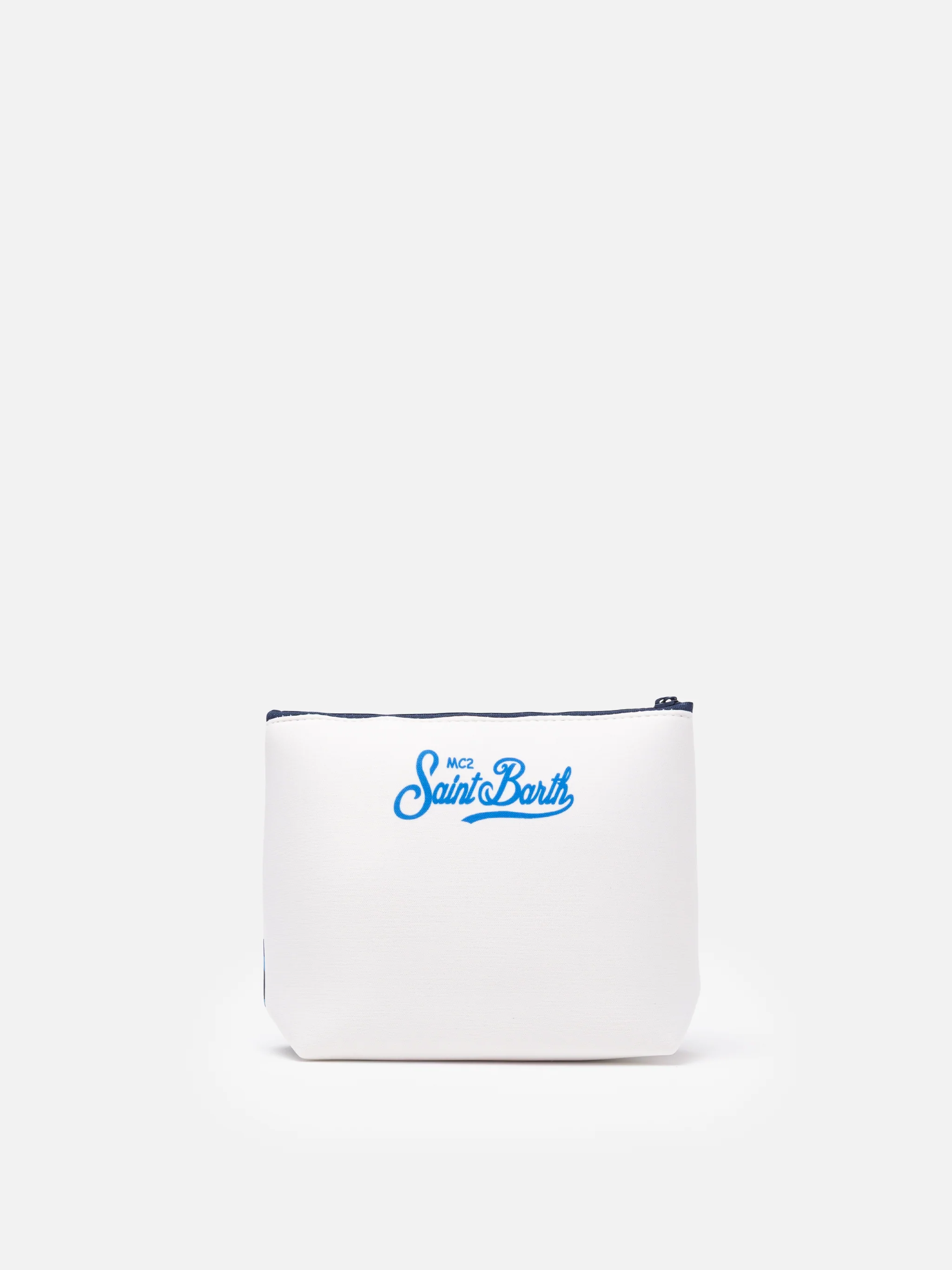 Aline scuba clutch med Cannes postkortprint