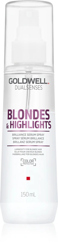 Goldwell Dualsenses Blondes & Highlights nenoskalojams seruma sprejs blondiem un krāsotiem matiem