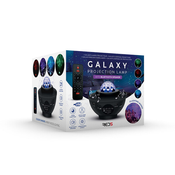 Galaxy-Projektionslampe mit Lautsprecher
