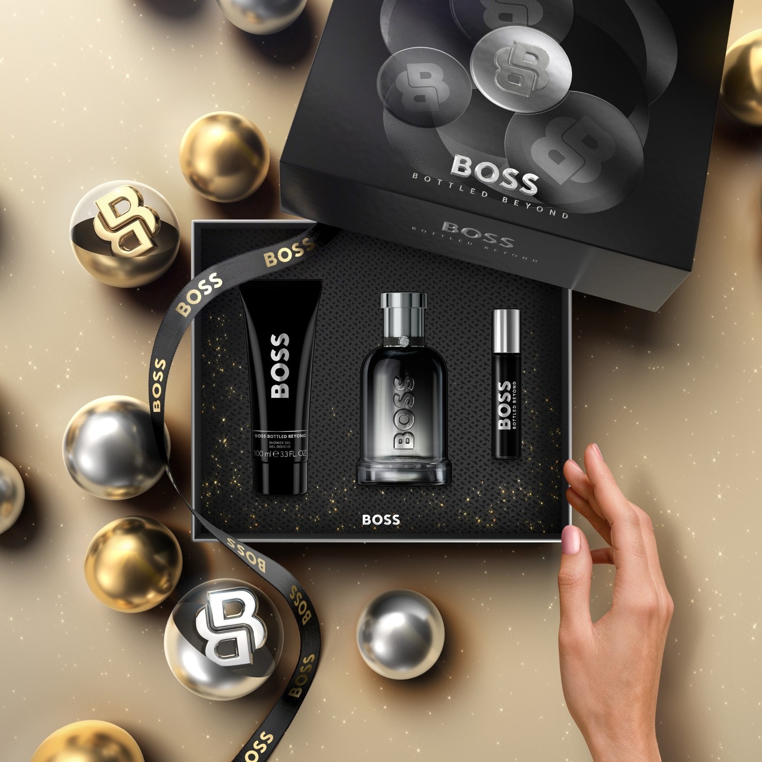 Хуго Босс сет мириса Boss Bottled Beyond Eau de Parfum 100 мл сет - 1 комад