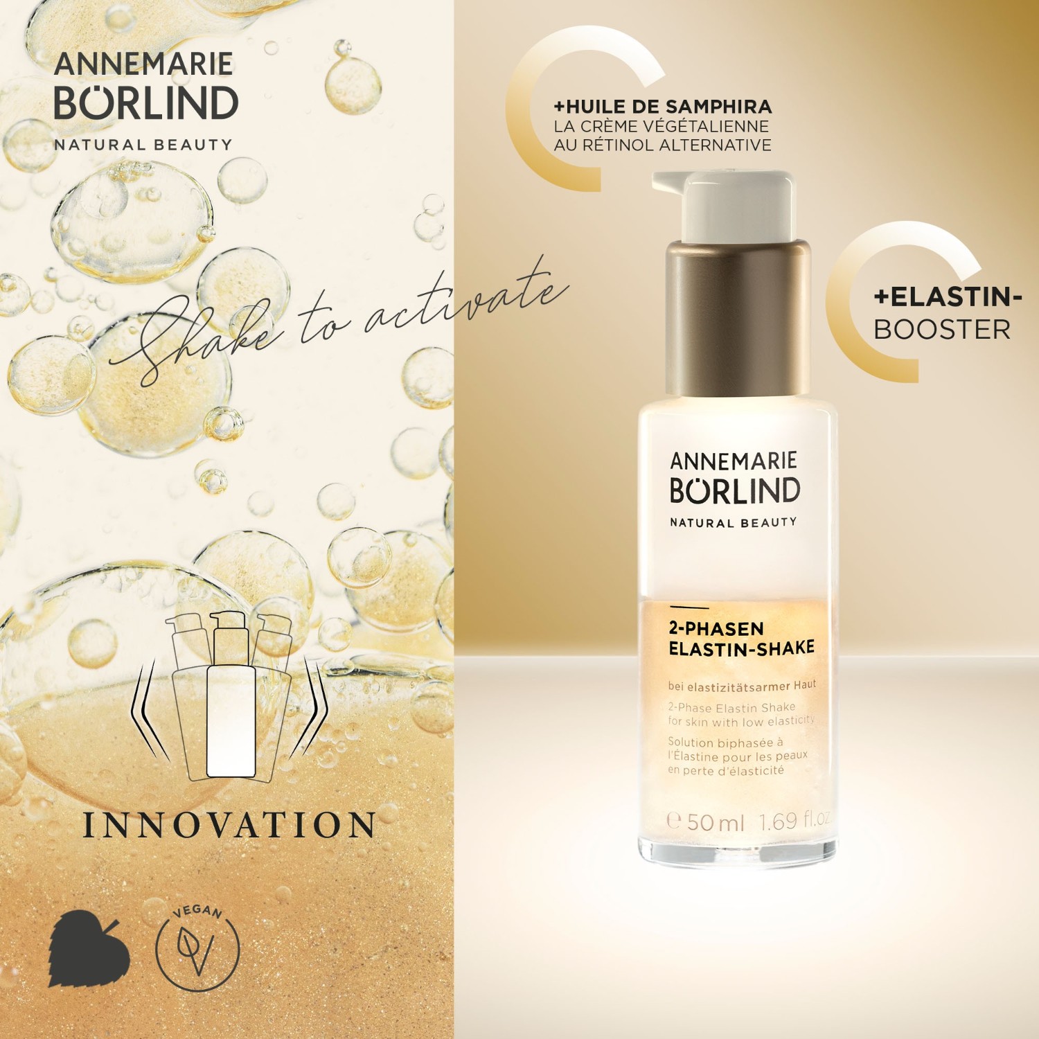 ANNEMARIE BÖRLIND SOLUTION BIPHASÉE À L’ÉLASTINE