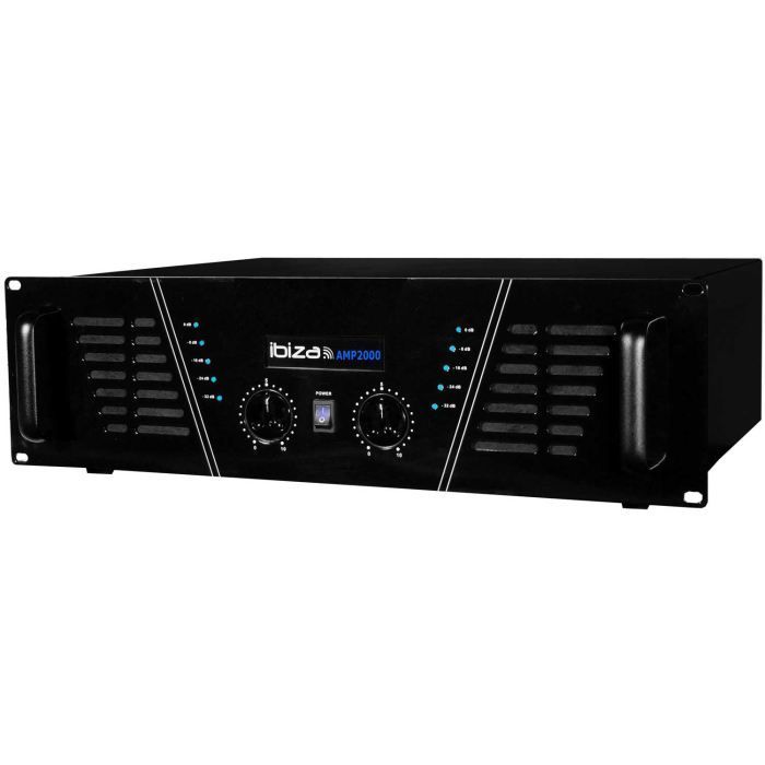 IBIZA SOUND AMP2000 PA Amplifier 2 x 1500w