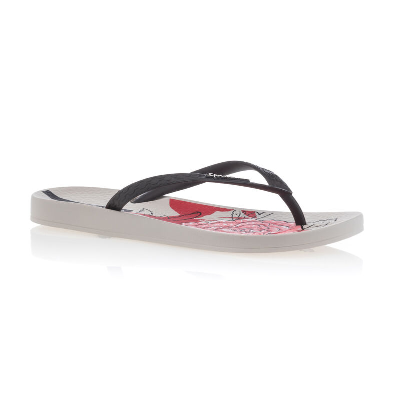 Chanclas/sandalias de dedo color beige para mujer