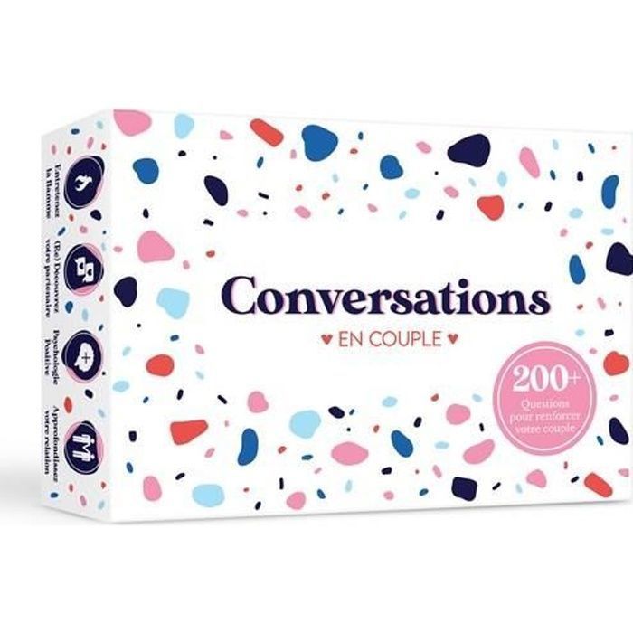 Conversations en Couple - Jeux couple - Le Jeu qui va Renforcer votre Relation Amoureuse - Jeux de société adulte