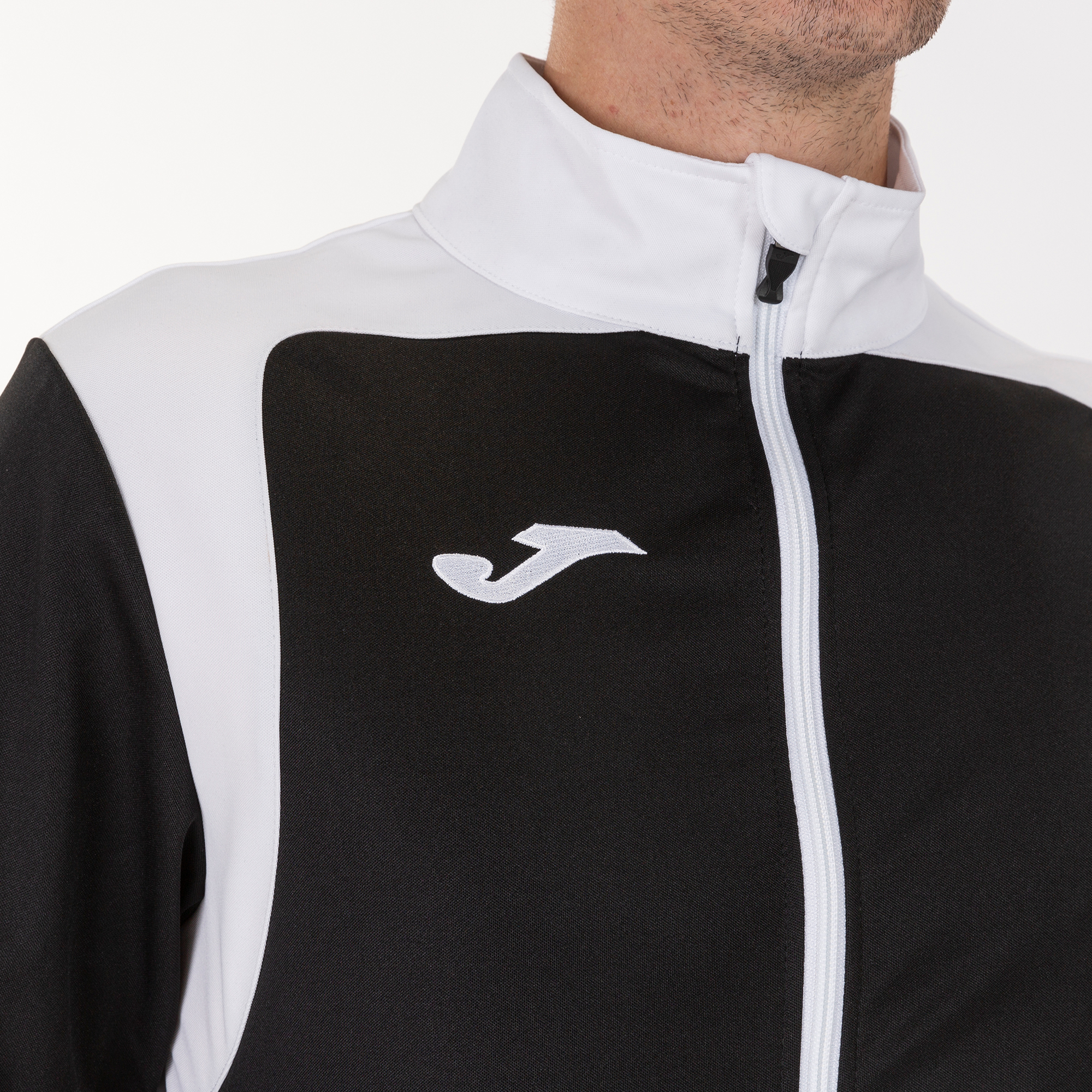 Chándal Joma Championship V Negro Blanco