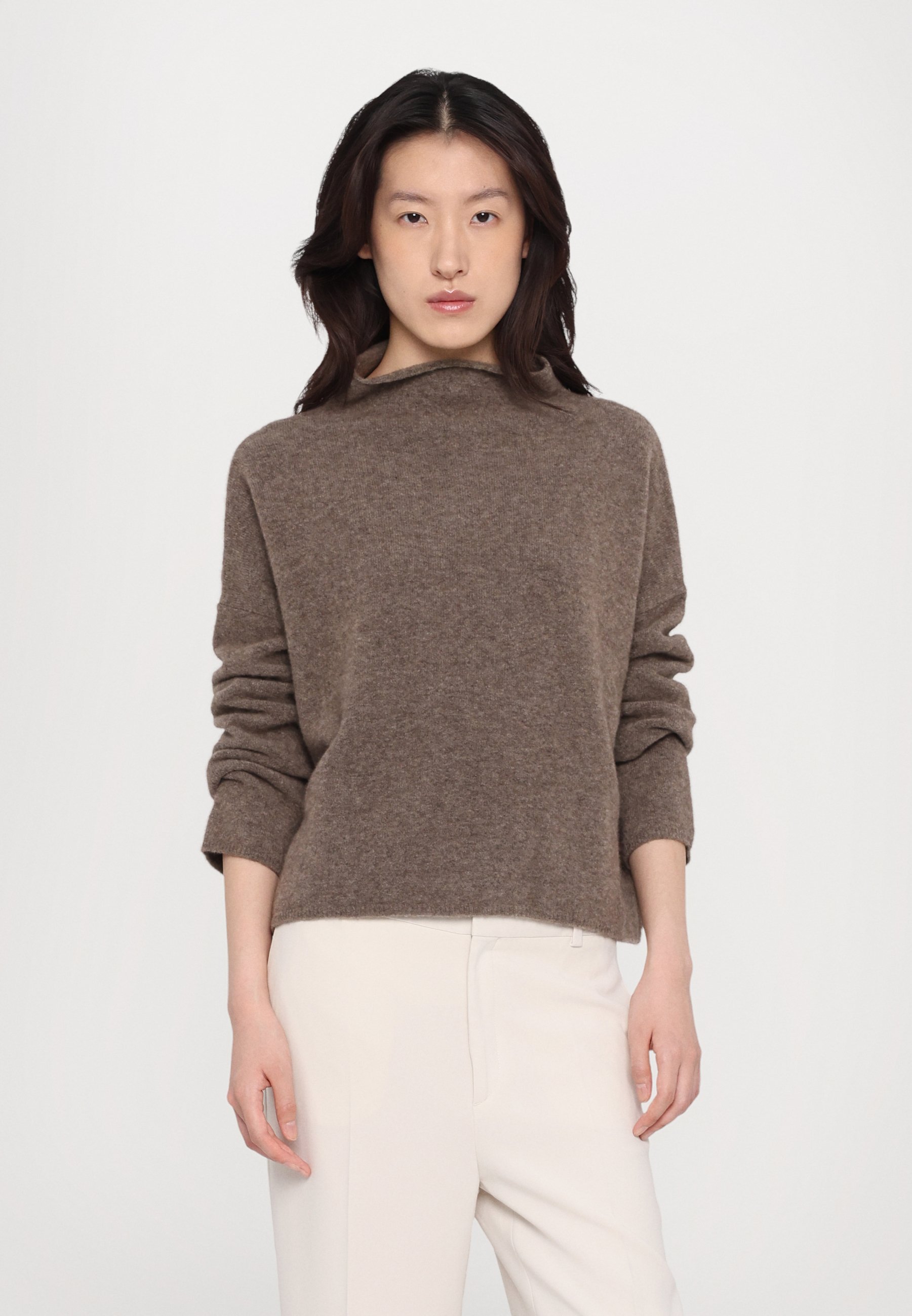 Filippa K MIKA STRIPE - Maglione - tortora scuro