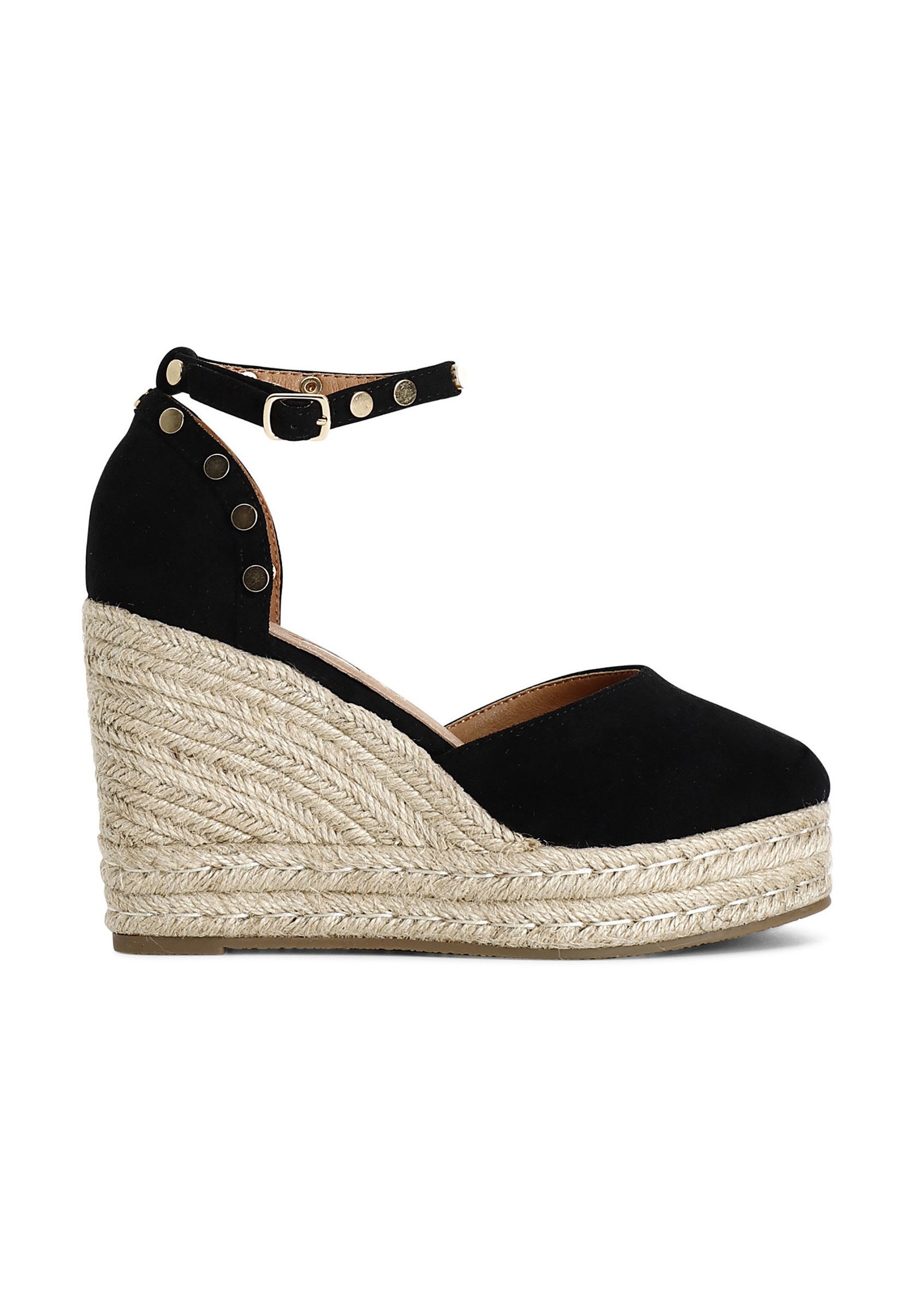 CAFÉNOIR Wedges - zwart