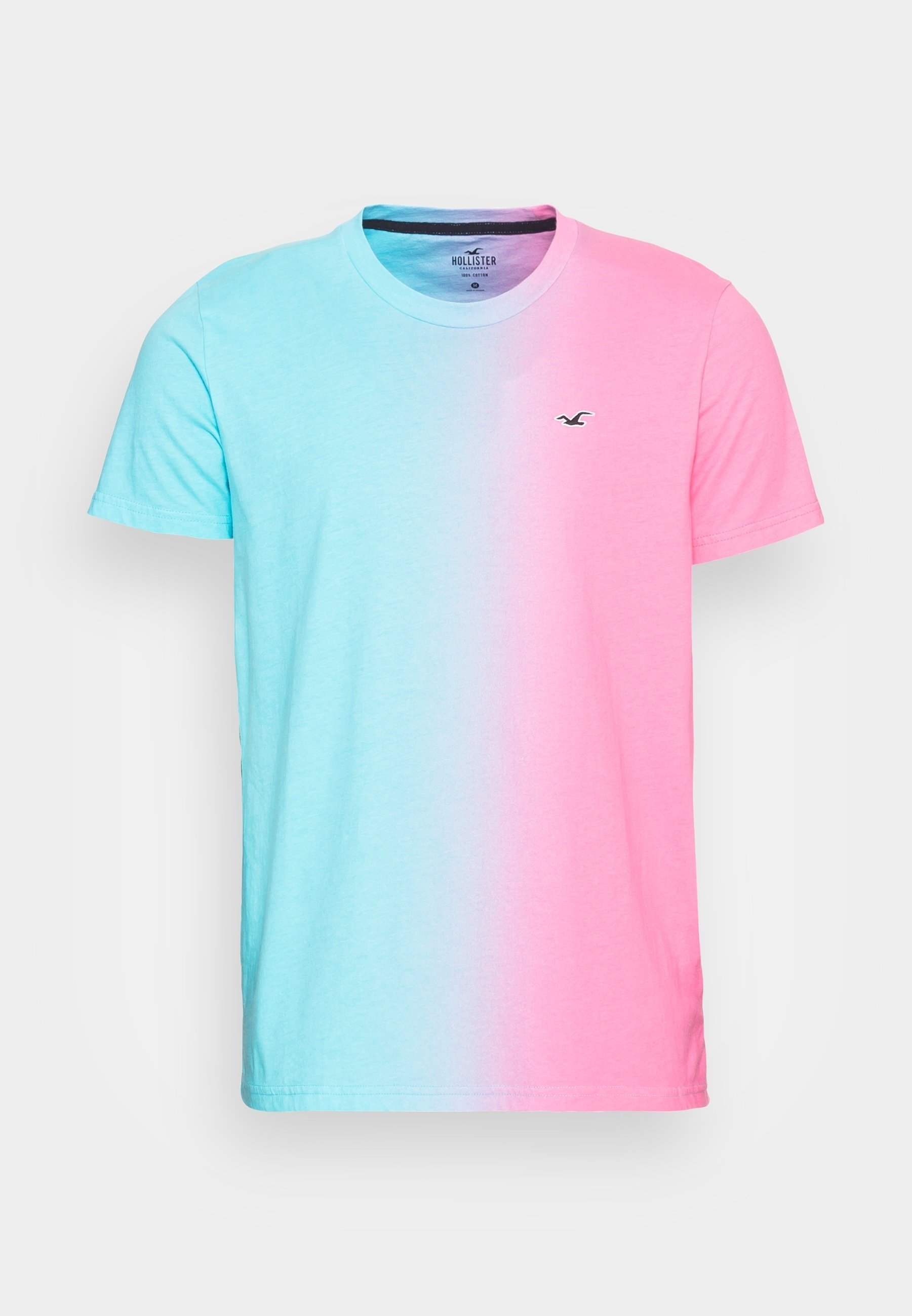 Camiseta estampada da Hollister Co. - azul