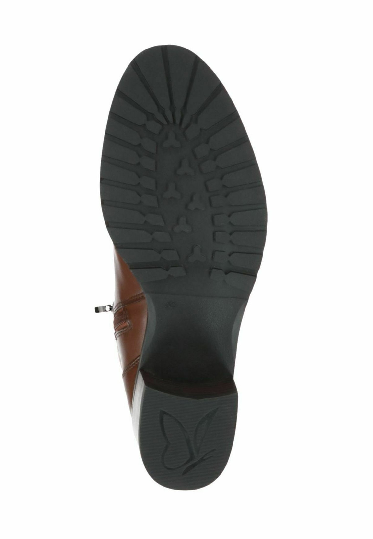 Caprice ELEGANTE - Cowboy-/motorlaarzen - cognackleurige kam