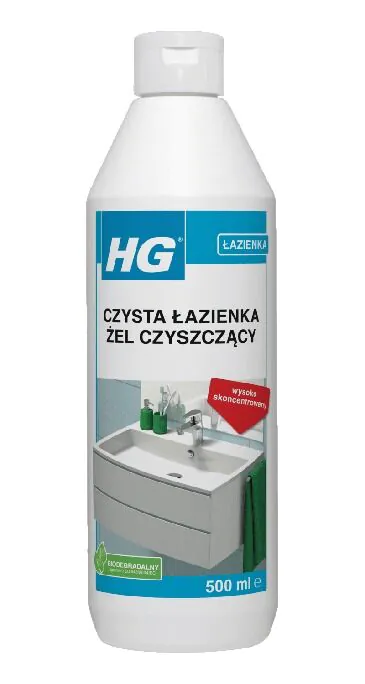 HG Czysta łazienka - żel czyszczący 500 ml
