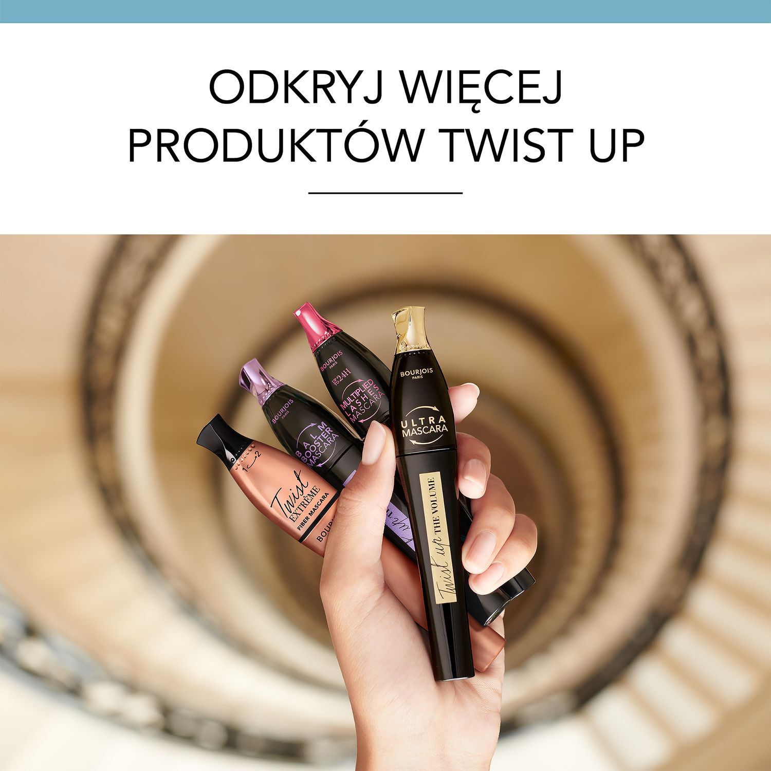 Řasenka Bourjois Twist Up Mascara 8ml