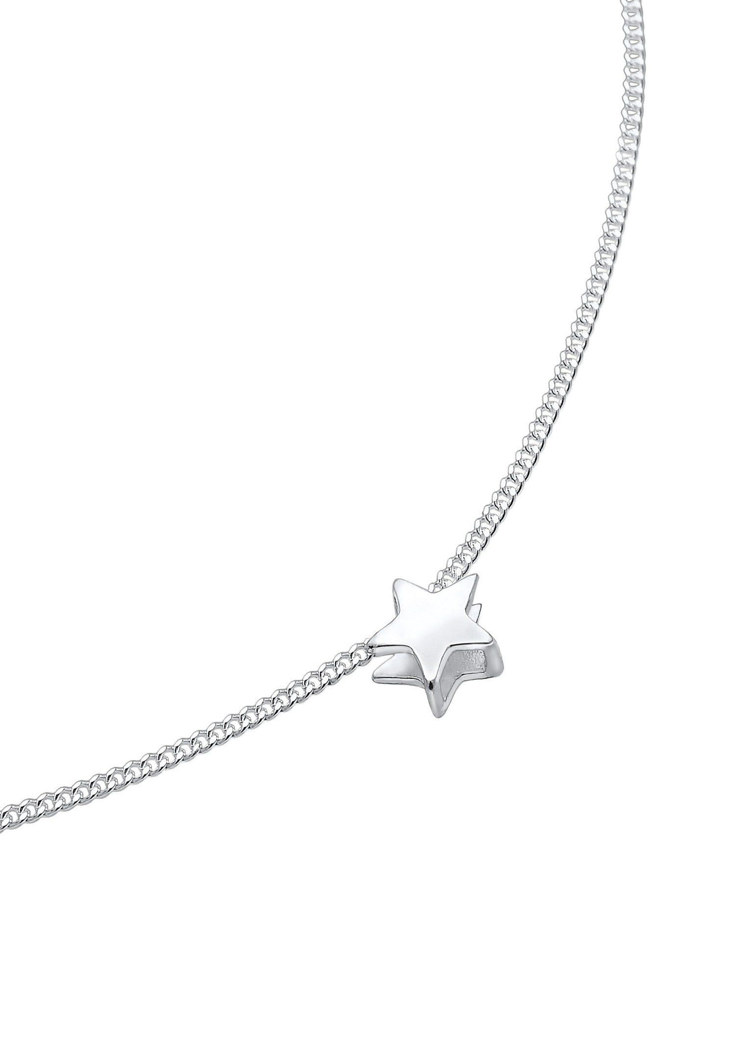 Elli Étoile Astro Collier Femme - (925/1000) Argent