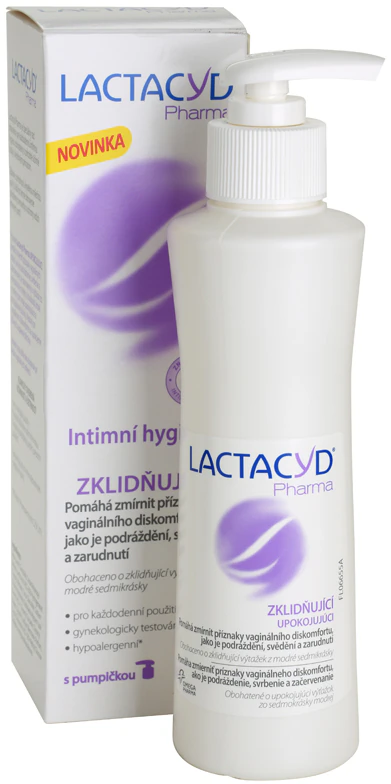 Lactacyd Pharma upokojujúca emulzia pre intímnu hygienu