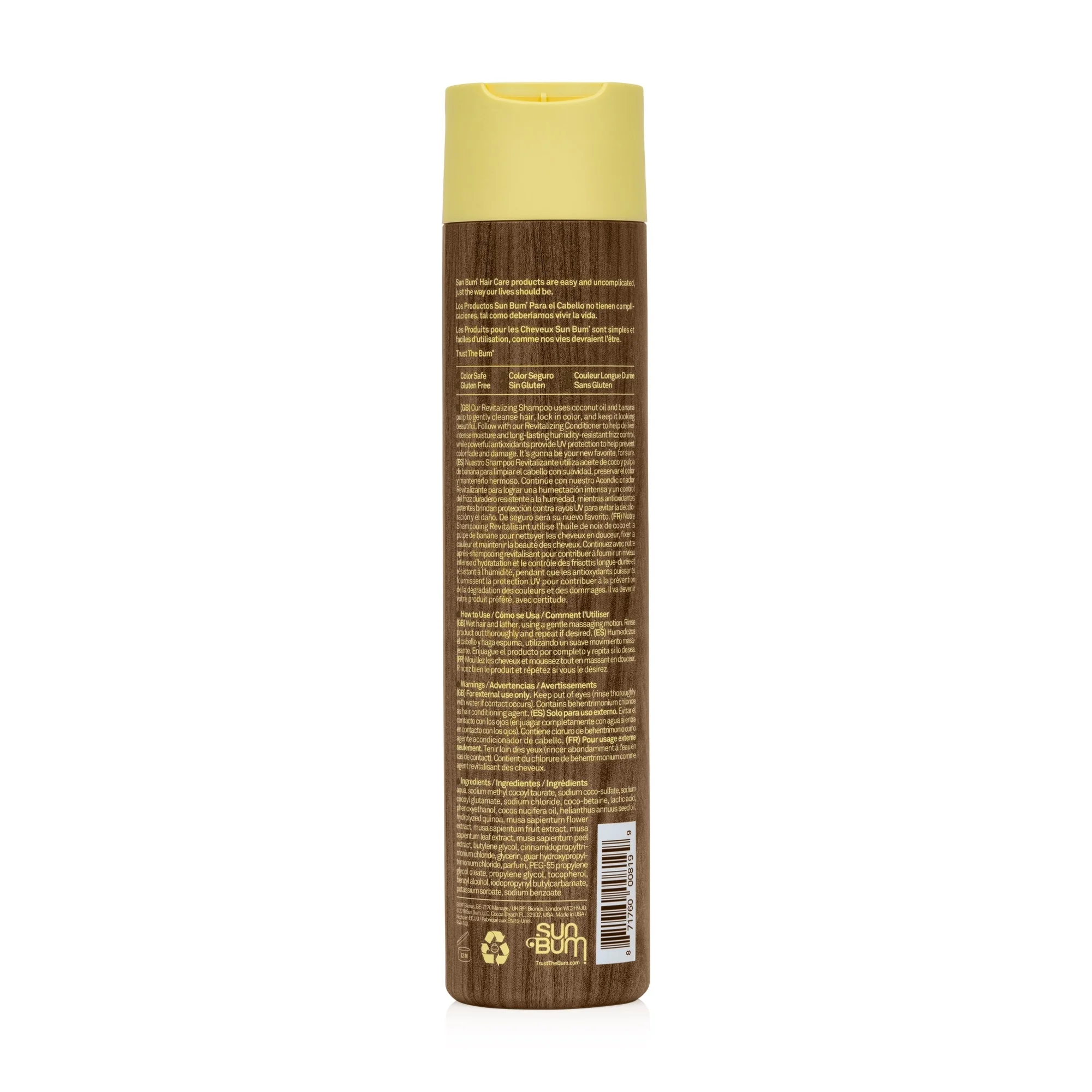 Hair Care Revitalizing Shampoo - Shampoo Rivitalizzante, Shampoo Uso Frequente, Shampoo Protezione Solare