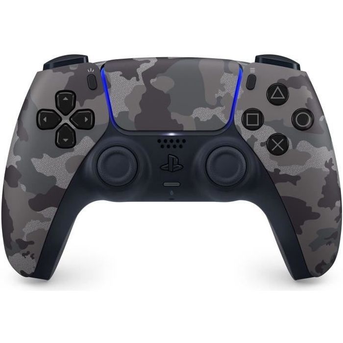 Controle sem fio DualSense™ - Camuflagem cinza | PS5 e PC