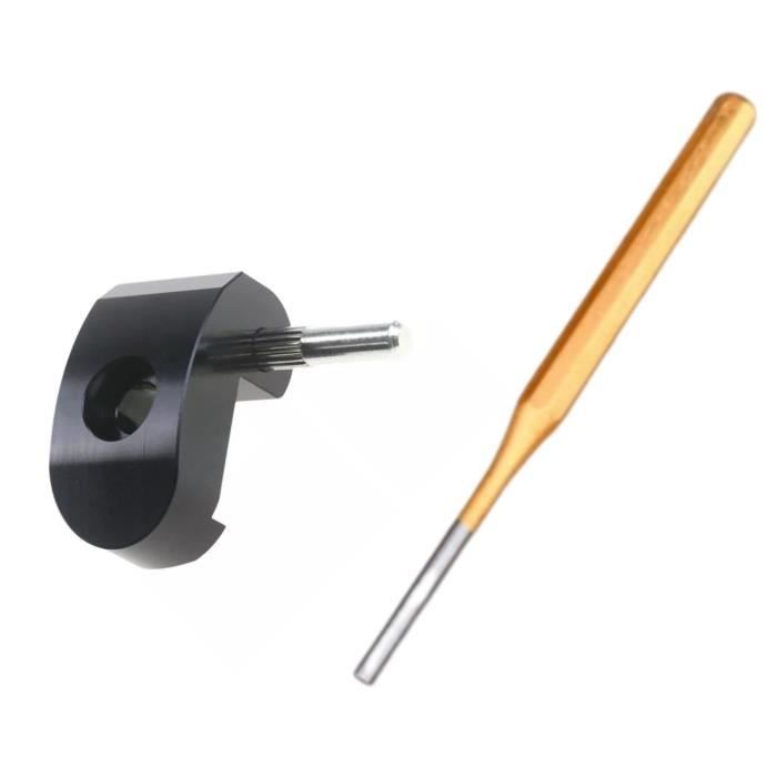 Serratura rinforzata + punzone per monopattino elettrico Xiaomi M365 - Strumento di bloccaggio Xiaomi M365 - Punzone per Xiaomi M365