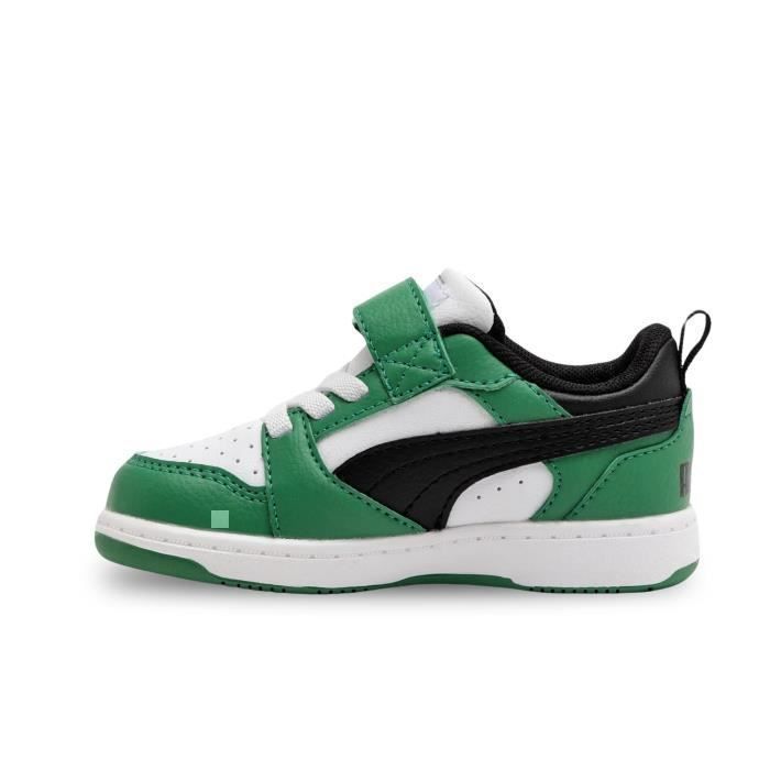 Scarpe Puma Rebound V6 Lo Ac+ Inf per neonati e bambini piccoli, colore bianco 397420-05