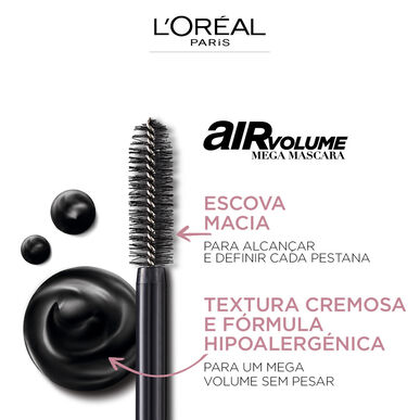 L'Oréal Paris Air Volume Black tušas
