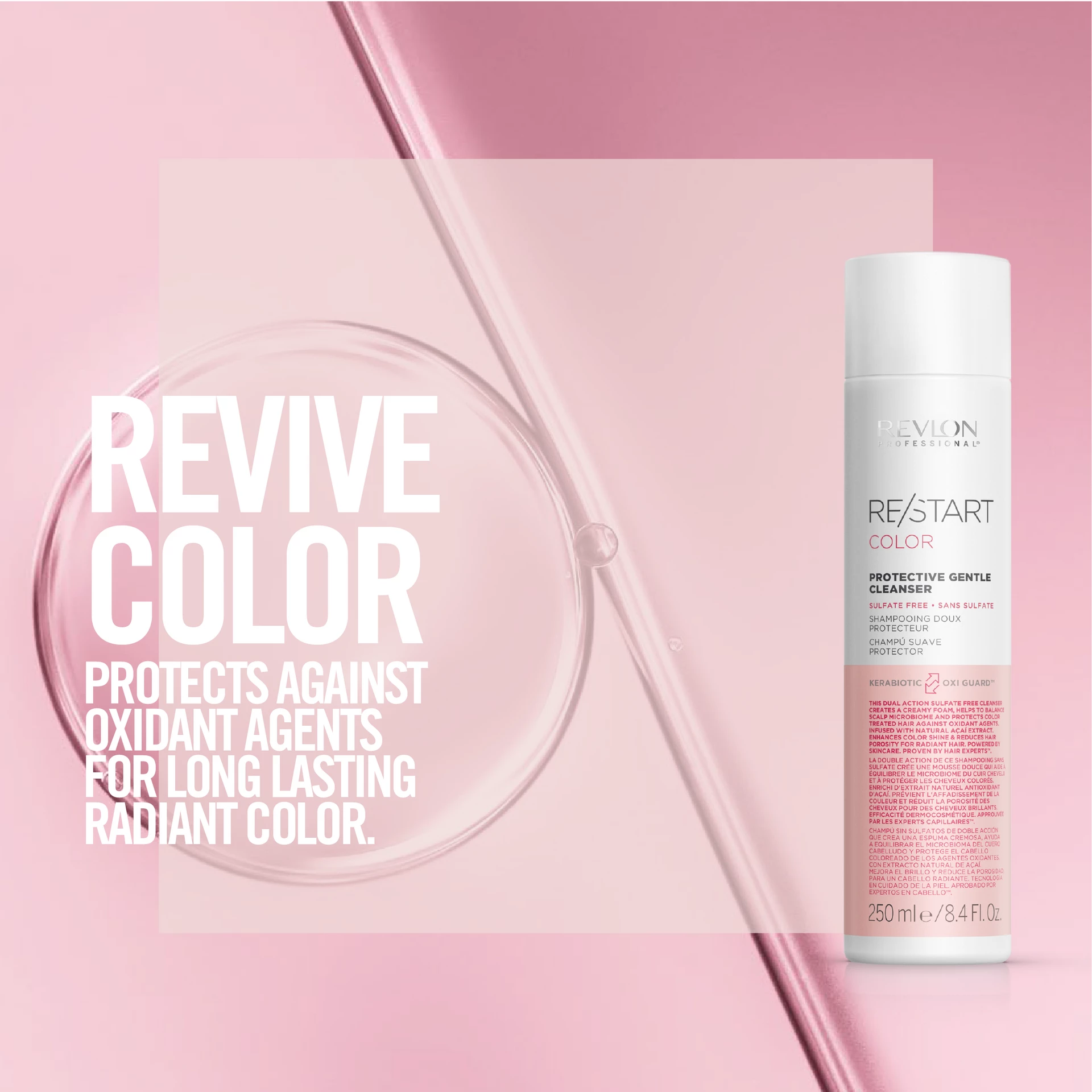 Re/Start Nježno sredstvo za čišćenje obojene kose 250 ml - Revlon Professional
