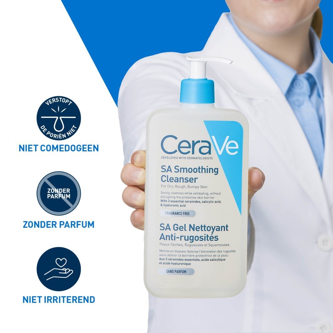CeraVe Reinigungsgel SA Anti-rauher Hautreinigung - 236 ml