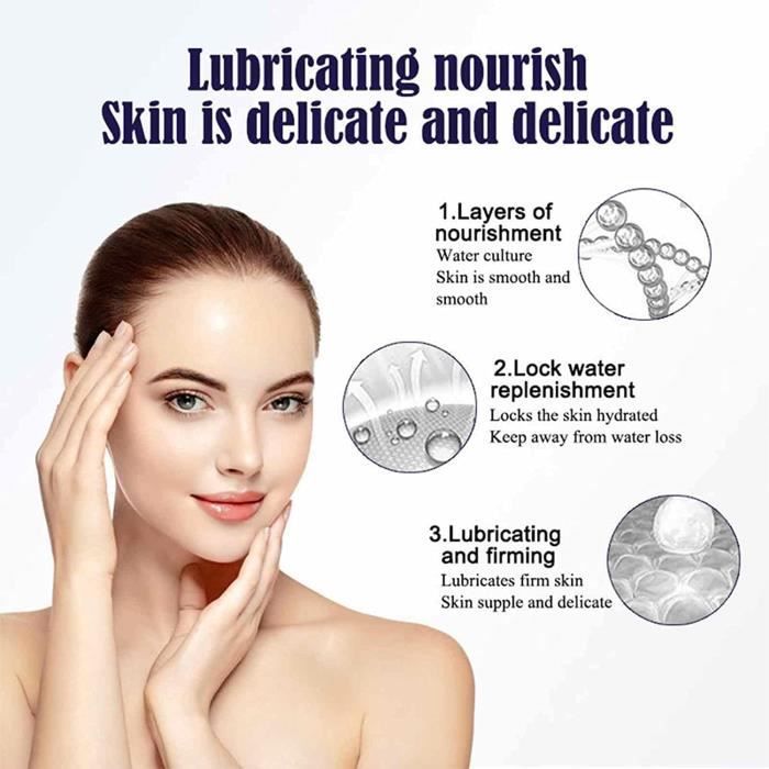 Crème de collagène pour le visage, crème pour le visage anti-âge hydratante jour et nuit au collagène anti-rides crème pour le cou a