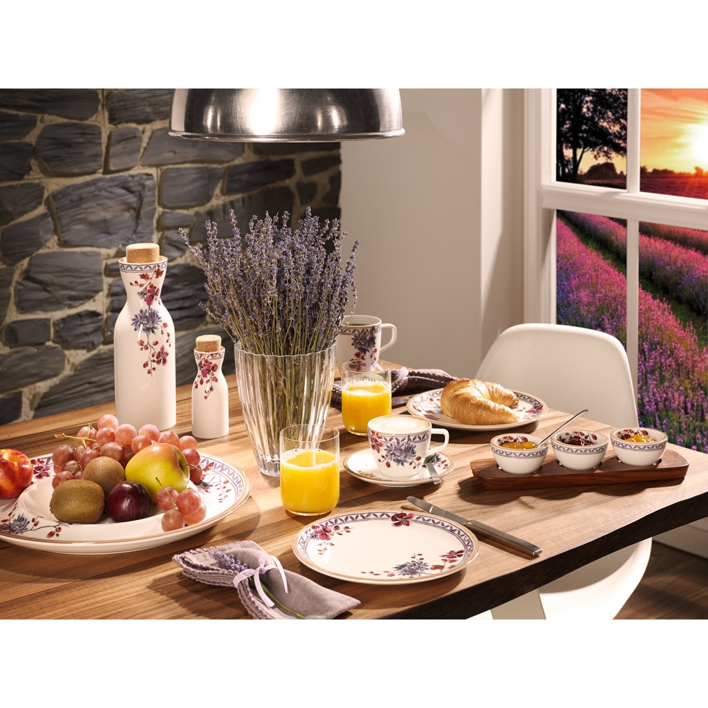 Villeroy & Boch Tasse/Soucoupe à Café/Soucoupe à Thé Artesano Provençal Lavande - 1 pièce