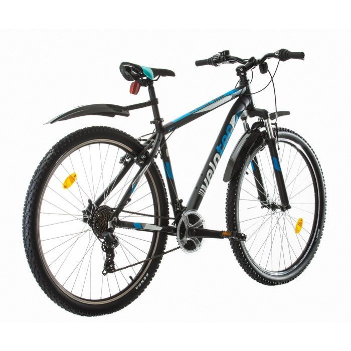 VTT 29'' Cadre Aluminium - Fourche Télescopique - 21 Vitesses avec équipement Shimano ( Dérailleurs, roue libre et poignées )