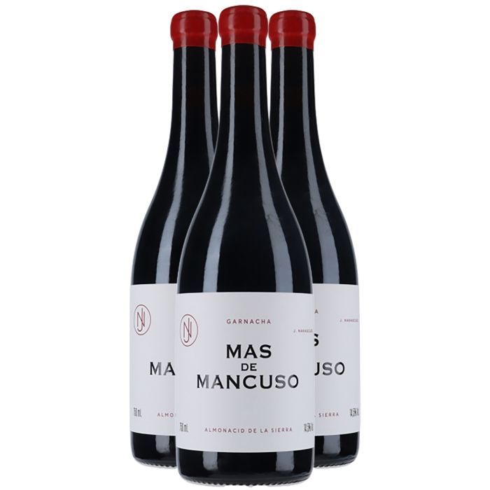 Mas de Mancuso Garnacha 2018 - Vin d'Espagne - Vin Rouge d' Espagne (3x75cl)
