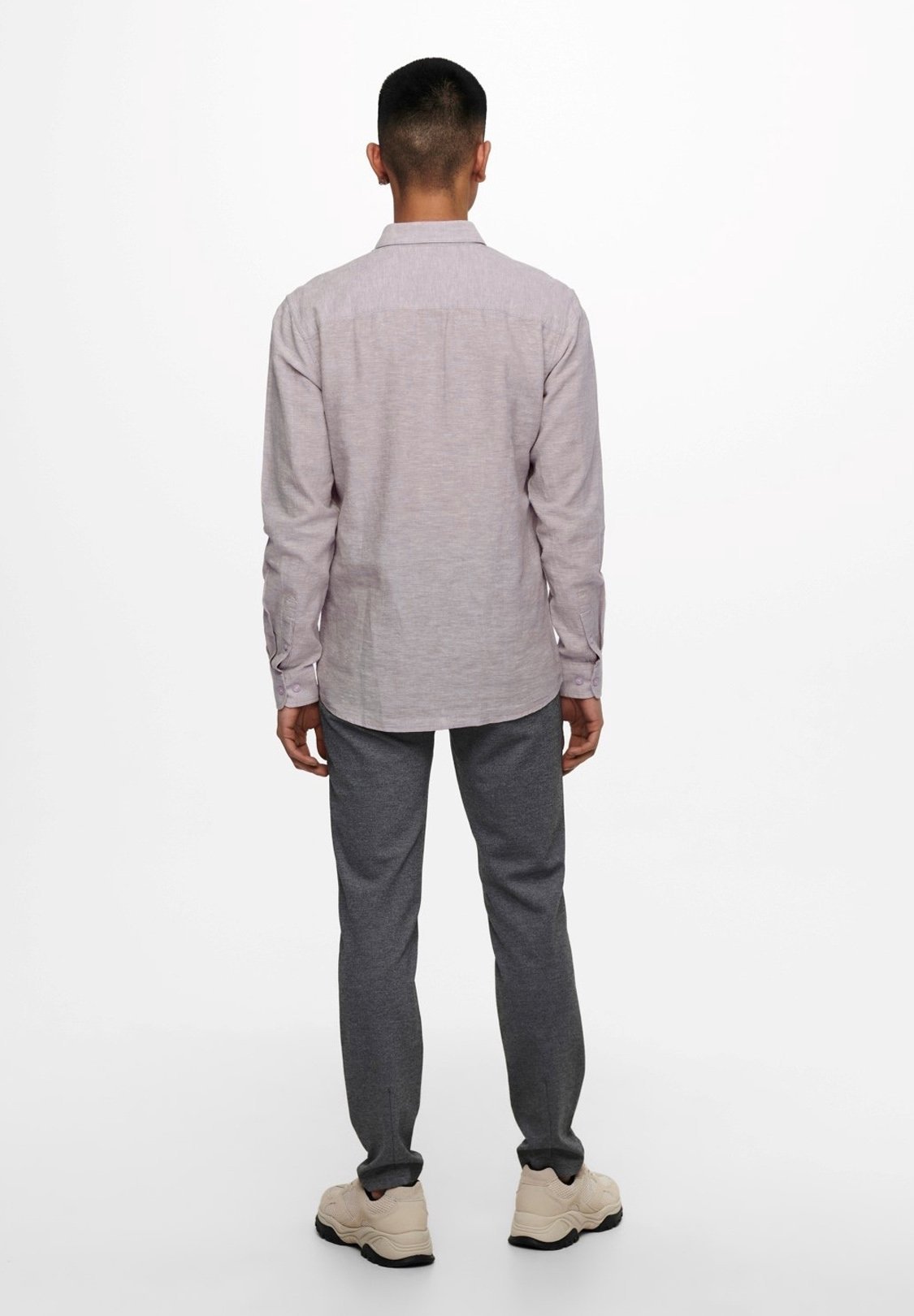 Camisa Only & Sons - roxo mesclado