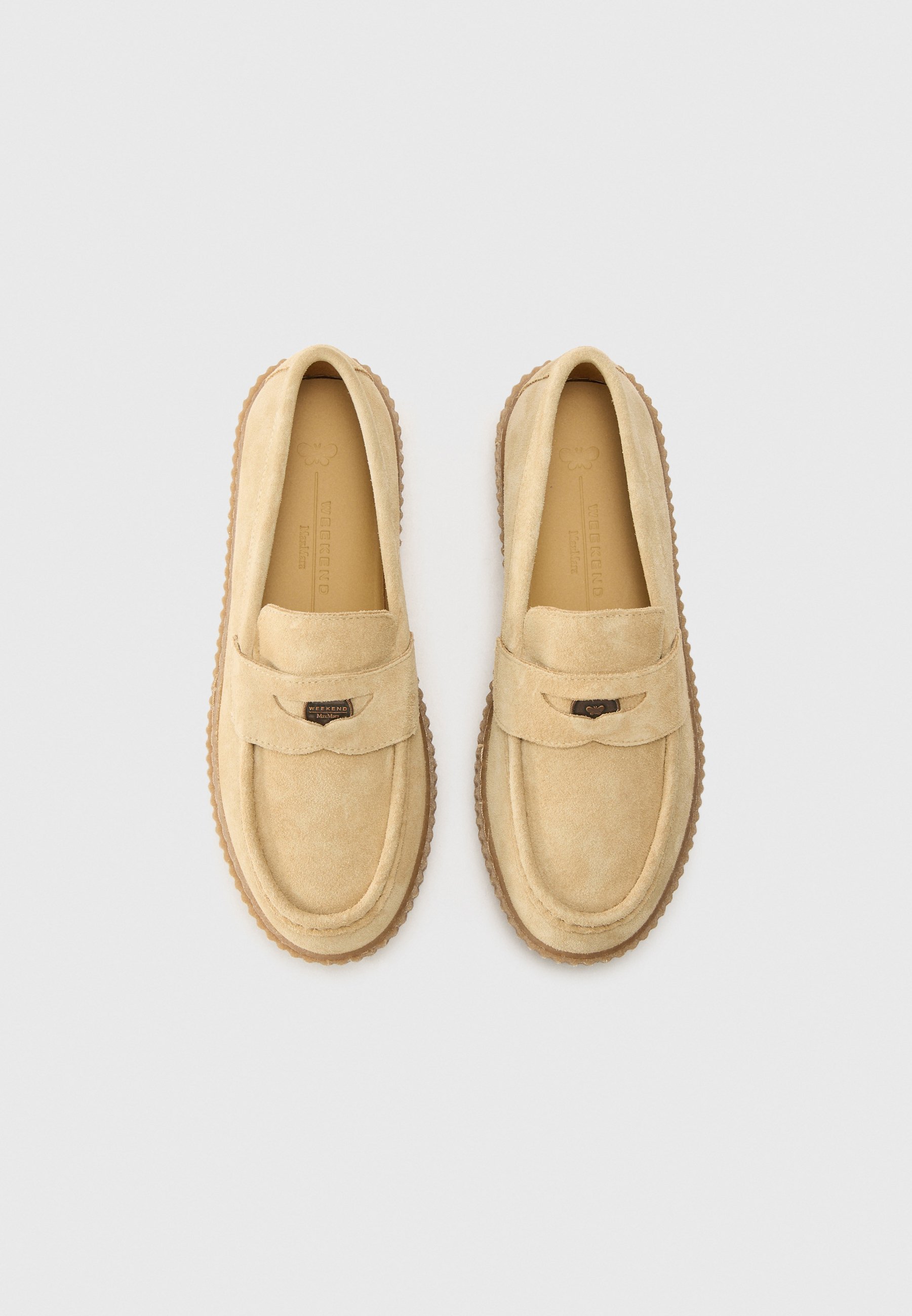 WEEKEND MaxMara KAPOK - Mocassins - beige
