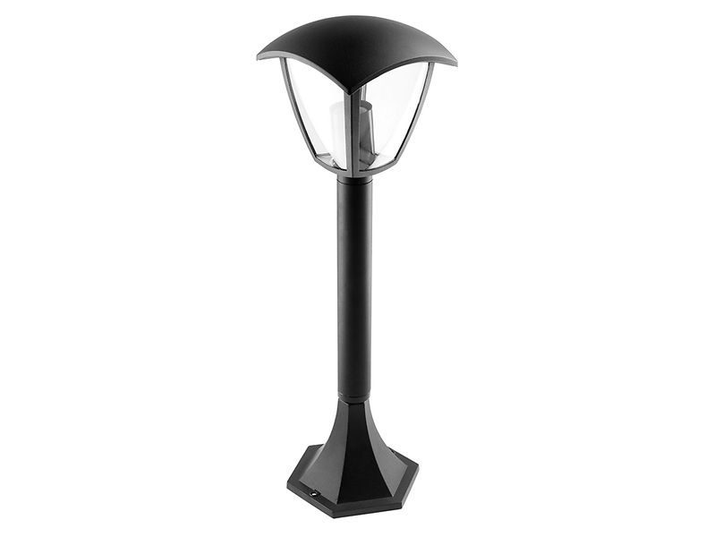 Słupek ogrodowy Marina aluminiowy 100 cm czarny