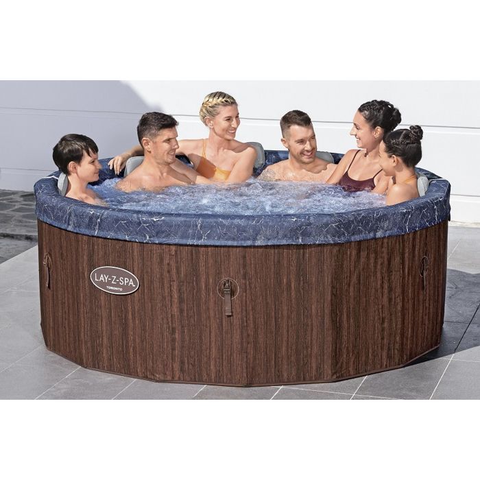 Spa semi-rigide Bestway Lay-Z-Spa TORONTO Smart Airjet 7 places