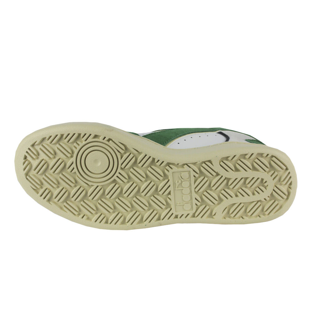 Zapatillas Diadora Magic Basket Niski Zamsz Skóra 501.178565 01 C1912 Amazon/biały