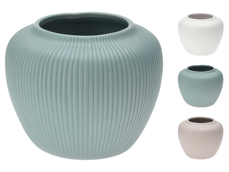 Wazon ceramiczny 13 cm mix kolorów
