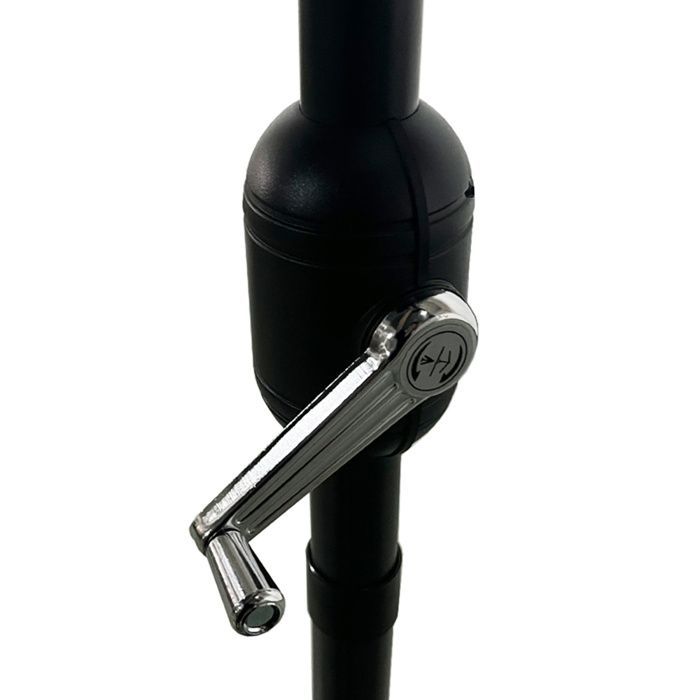 Aga CLASSIC halfronde parasol 270 cm donkergroen