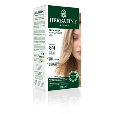 Herbatint Haarkleur 8N Lichtblond 150ml 150ml