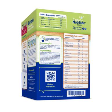 Nutribén First -maitohiutaleet 4 kk 600 g 600 g