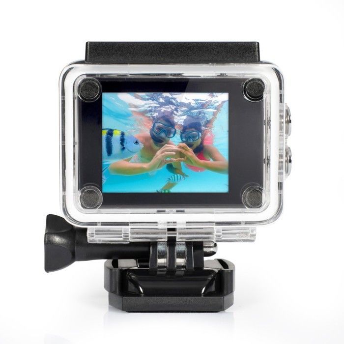 Actionkamera - GOPRO - Ultra HD 4K - 16 MP - Vandtæt ned til 30m - Wi-Fi til Android/iOS