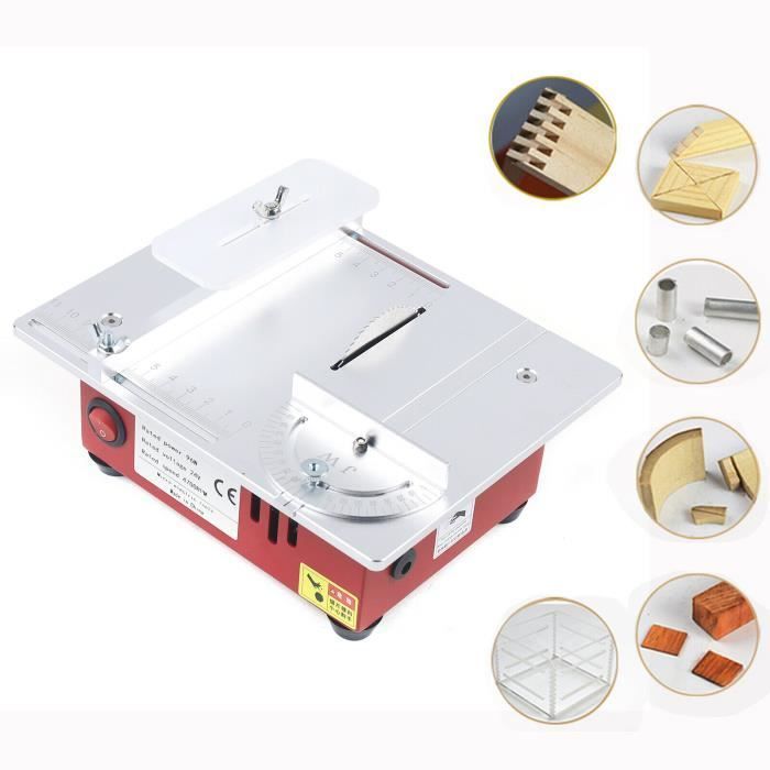 DIY Table Saw, Small Model Cutting Machine, Mini Chainsaw, 96 Watts, 9200 RPM