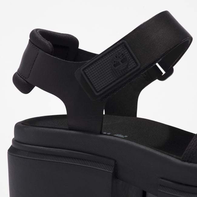 Sandalo a Doppia Fascia Everleigh da Donna in                colore nero