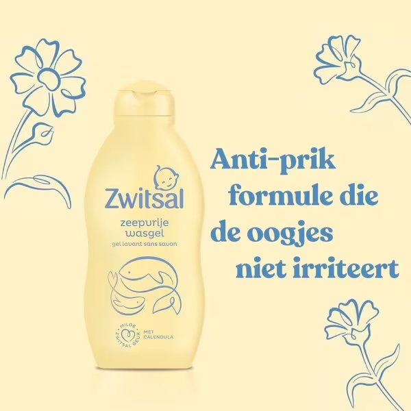 Zwitsal prausimosi gelis be muilo, 200 ml