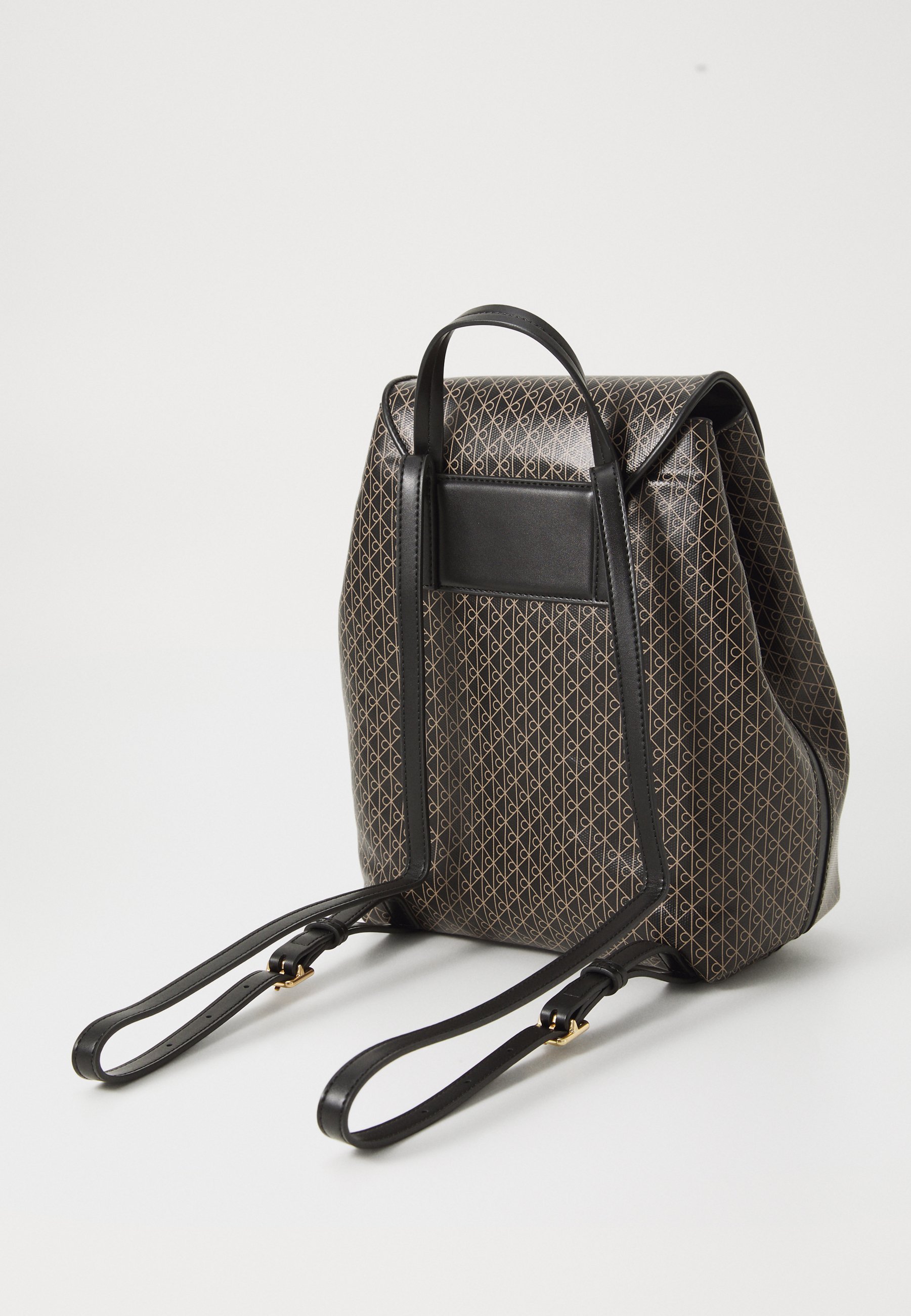 Zaino Calvin Klein EMBLEM FLAP - Zaino - nero aop