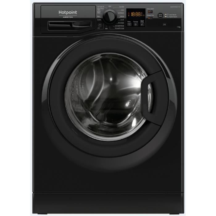 HOTPOINT NS11469FBKFR Front-Loading Washing Machine - 11 kg - Induction - 60cm Wide - 1400 rpm - Energy Class A - Black
