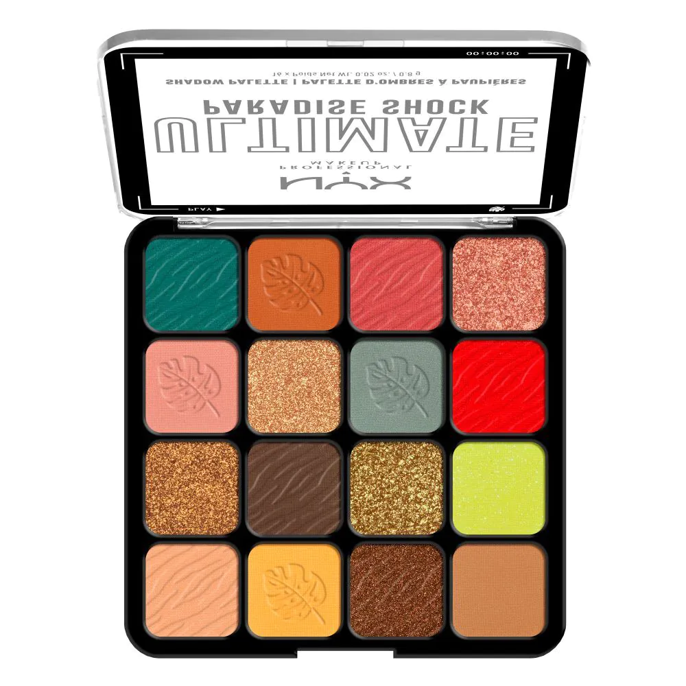 NYX Ultimate Shadow Palette Paleta cieni Tropic Shock