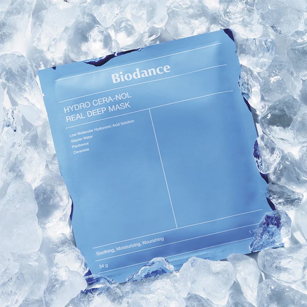 Biodance maska za obraz Hydro Cera-Nol Real Deep Mask – 4 kosi