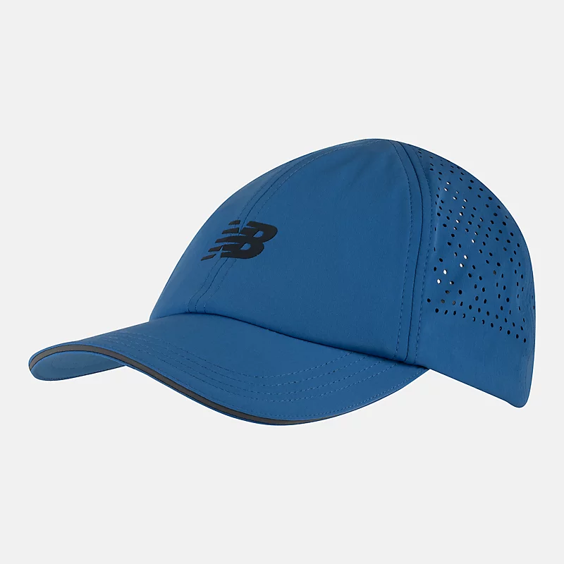 Gorro unisex Czapka Laser Performance Run de 6 paneles - NIEBIESKA OASIS