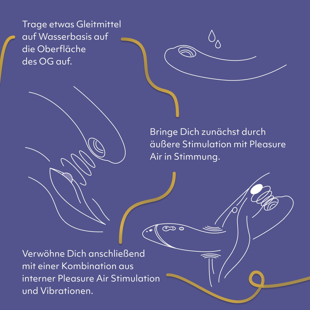 Womanizer Erotisk Tilbehør Lilac Luksuriøs G-punktstimulator med Pleasure Air Technology - 1 stk.