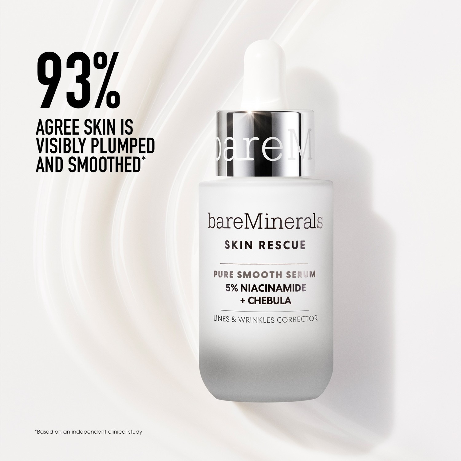 bareMinerals senėjimą stabdantis serumas SKIN RESCUE Pure Smooth - 30 ml