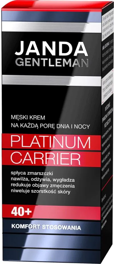 Janda Gentleman Platinum Carrier Krem na dzień i na noc 40+ 50ml